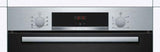 Bosch HBA513BS00 Εντοιχιζόμενος Φούρνος 71 L, Δώρο Διπλός Τηλεσκοπικός Μηχανισμός - www.cchelectro.com
