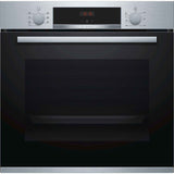 Bosch HBA513BS00 Εντοιχιζόμενος Φούρνος 71 L, Δώρο Διπλός Τηλεσκοπικός Μηχανισμός - www.cchelectro.com