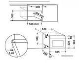 Hotpoint Ariston MN 513 IX HA Εντοιχιζόμενος Φούρνος Μικροκυμάτων