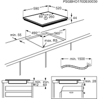 AEG IKE64471FB Επαγωγική Εστία