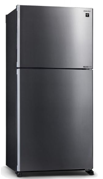Sharp SJ-YG740M-SL Δίπορτο Ψυγείο 187x86,5 cm