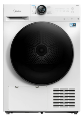 Midea MD200H90WB/W-CYA3 Στεγνωτήριο Ρούχων 9 kg