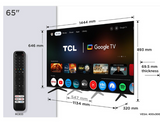 TCL 65P7K Τηλεόραση 65'', 4K QLED Google TV