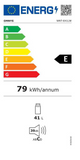 Omnys WNT-E41LW Μονόπορτο Ψυγείο - www.constantinouelectronics.com
