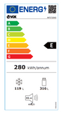 VOX NF5720XE Ψυγειοκαταψύκτης 188x70 cm