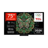 TCL QD Mini-LED 75C6K Pro Τηλεόραση 75'' , 4K Google TV