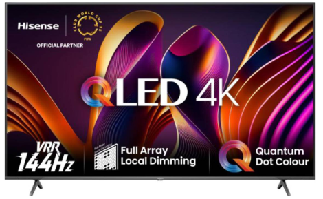 Hisense 75E7NQ Τηλεόραση 75'', QLED Smart TV