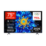 TCL QD Mini-LED 75P8LΤηλεόραση 75'', 4K Google TV