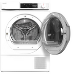 Sharp KD‑NHA8S6GWE Στεγνωτήριο Ρούχων 8 kg