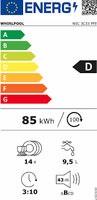Whirlpool WIC3C33PFEUK Πλήρως Εντοιχιζόμενο Πλυντήριο Πιάτων