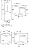 Candy FCT825XL Εντοιχιζόμενος Φούρνος