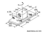 Neff I95CAQ6N0 Απορροφητήρας Οροφής - www.cchelectro.com