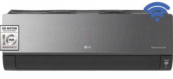 LG AC12BH Artcool Mirror Κλιματιστικό  12.000 btu, Inverter, A++/A+