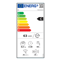 LG F4WV308S3E Πλυντήριο Ρούχων 8 kg