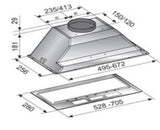ELIT AIR Beetle 60 MTG IX Εντοιχιζόμενος Απορροφητήρας 400 m³/h - www.cchelectro.com
