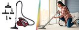 Hoover Xarion XP81 XP25011 Ηλεκτρική Σκούπα Με Κάδο 4Α - www.cchelectro.com