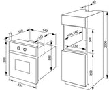 Amica 12263.3ETCPRDPS / ED57529X Εντοιχιζόμενος Φούρνος 77 L, Πυρολυτικός - www.cchelectro.com