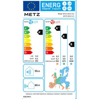 METZ MTZ12E21 Κλιματιστικό 12.000 btu, Inverter, A++/A+++