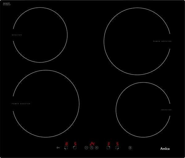 Amica PBP4VI515FTB4 Επαγωγική Εστία