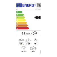 LG F4WV508S0E Πλυντήριο Ρούχων 8 kg