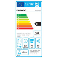 Daewoo T7CT1W Στεγνωτήριο Ρούχων 7 kg