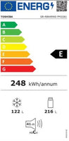Toshiba RB449WE-PMJ Ψυγειοκαταψύκτης 186x60cm