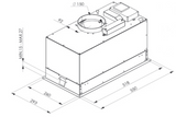 ELIT AIR GH30 55 IX Εντοιχιζόμενος Απορροφητήρας