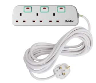 Matestar Extension με καλώδιο 3m / 3 θέσεων