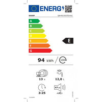 Sharp QW-NI14147EX Πλήρως Εντοιχιζόμενο  Πλυντήριο Πιάτων