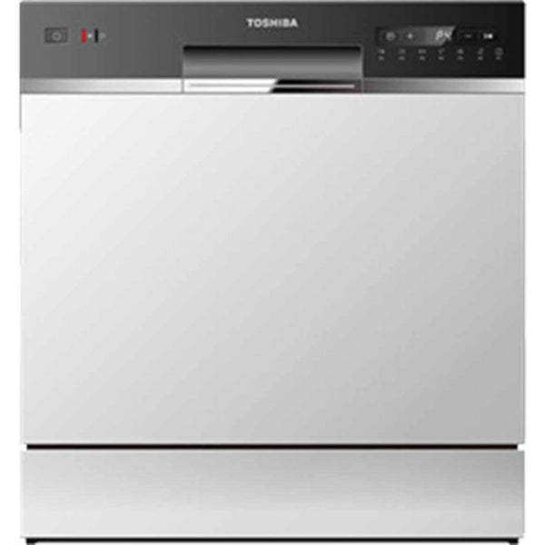 Toshiba DW-08T1EE(W) Επιτραπέζιο Πλυντήριο Πιάτων, 8 Σερβίτσια