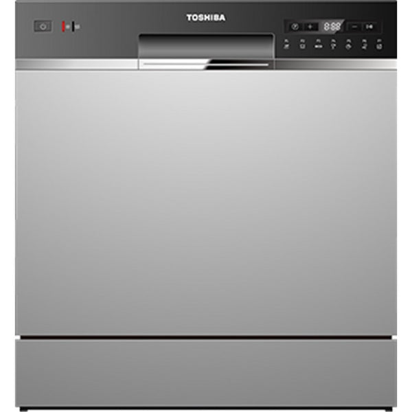 Toshiba DW-08T1EE(S) Επιτραπέζιο Πλυντήριο Πιάτων, 8 Σερβίτσια