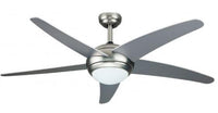 Matestar MAT52WS Ανεμιστήρας Οροφής 75 W, Λευκό/Aσημί, 52'' - www.cchelectro.com