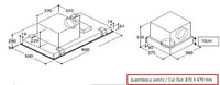 FIM 66209050EXLM Απορροφητήρας Οροφής 90x50 cm, 1000 m³/h - www.cchelectro.com