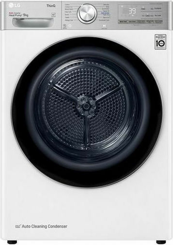 LG RH90V9AV2QR Στεγνωτήριο Ρούχων 9 kg