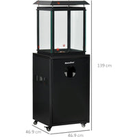 Matestar MAT-1201 Θερμάστρα Υγραερίου Εξωτερικού Χώρου