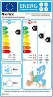 GREE GWH24AGE Pular Κλιματιστικό 24.000 btu, Inverter, A++/A+++