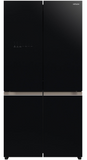Hitachi R-WB640VRU0 (GBK) Ψυγείο Side by Side 638 L, Glass Black ,184 x 90 cm