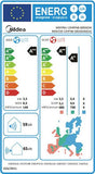 Midea All Easy Pro Κλιματιστικό 12.000 btu, Inverter A+++/A+++