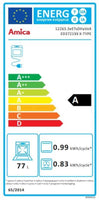 Amica 12263.3EETSDHA Εντοιχιζόμενος Φούρνος  77 L - www.cchelectro.com