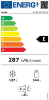 Sharp  SJ-BA34IHXIE Ψυγειοκαταψύκτης 461 L, 192 x 70 cm - Costas Ch. Constantinou & Sons Electronics Ltd.