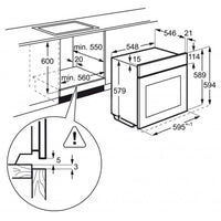 AEG BCE542350M Εντοιχιζόμενος Φούρνος  71 L - www.cchelectro.com