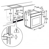 AEG BCE542350M Εντοιχιζόμενος Φούρνος  71 L - www.cchelectro.com