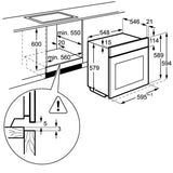AEG  BCE742320M Εντοιχιζόμενος Φούρνος  71 L - www.cchelectro.com