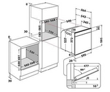 Hotpoint Ariston FI7 861 SH BL HA Εντοιχιζόμενος Φούρνος 73L