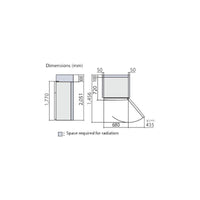 Hitachi R-V470PRU8BLS Δίπορτο Ψυγείο  177 x 68 cm, 407 l, A++ - www.cchelectro.com