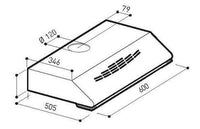 ELIT AIR  NOVELLA 5 W Ελεύθερος Απορροφητήρας 320 m3 / h - www.cchelectro.com